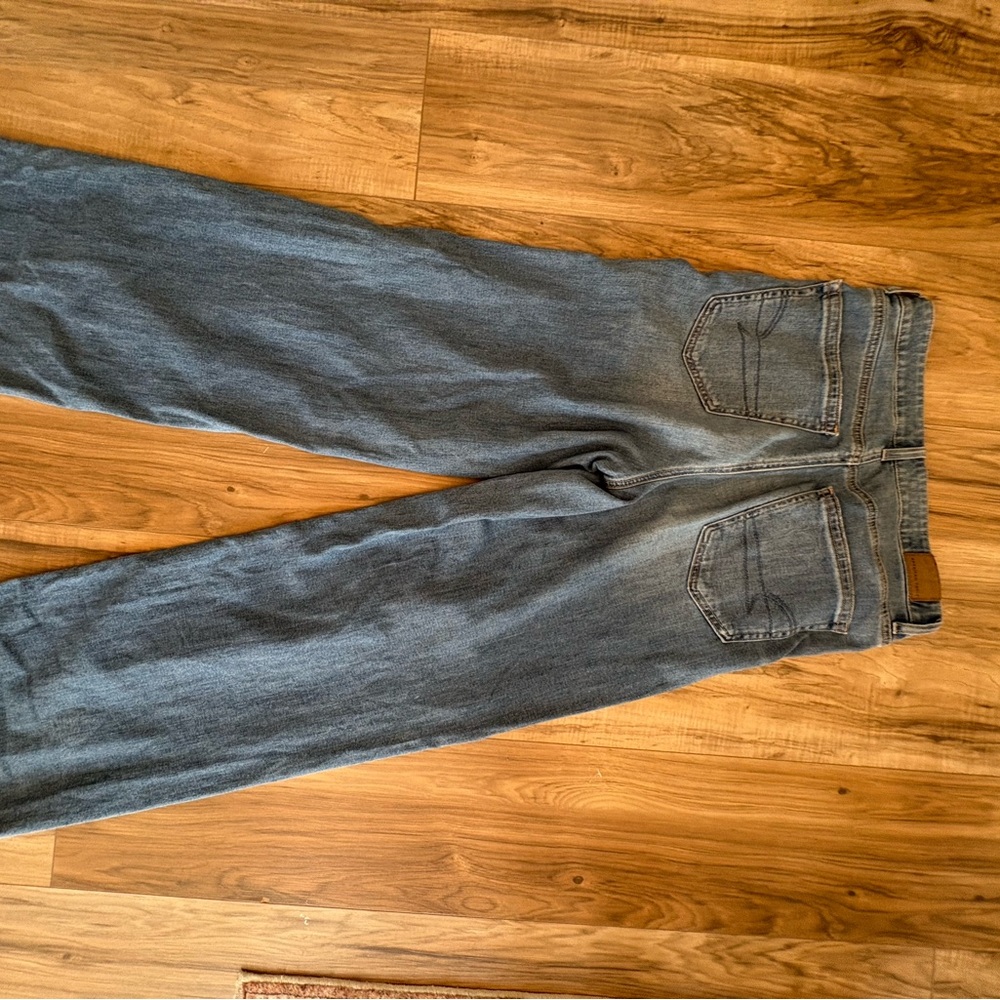 ae super high-rise baggy wide leg jeans (stretchy) - Picture 5 of 9